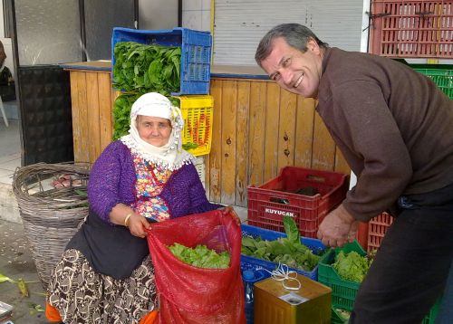 COSKUN op de markt in SELIMIYE
