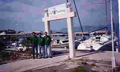 our jetty and some of our boys