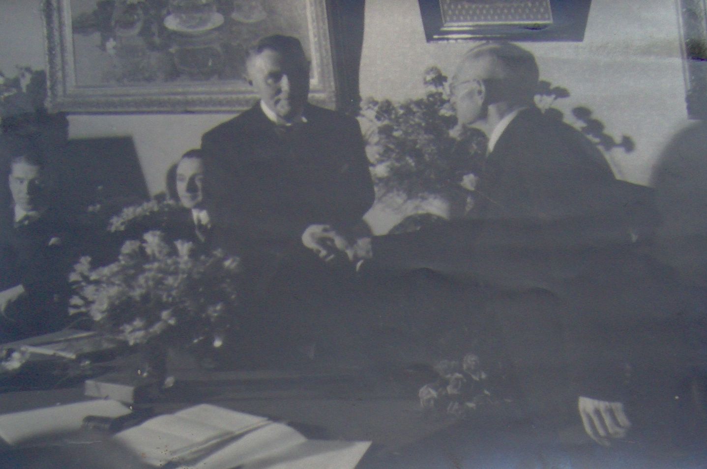 GEORGE met vader en broer DIRK