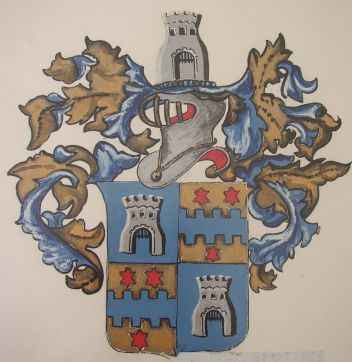 schildering van wapen